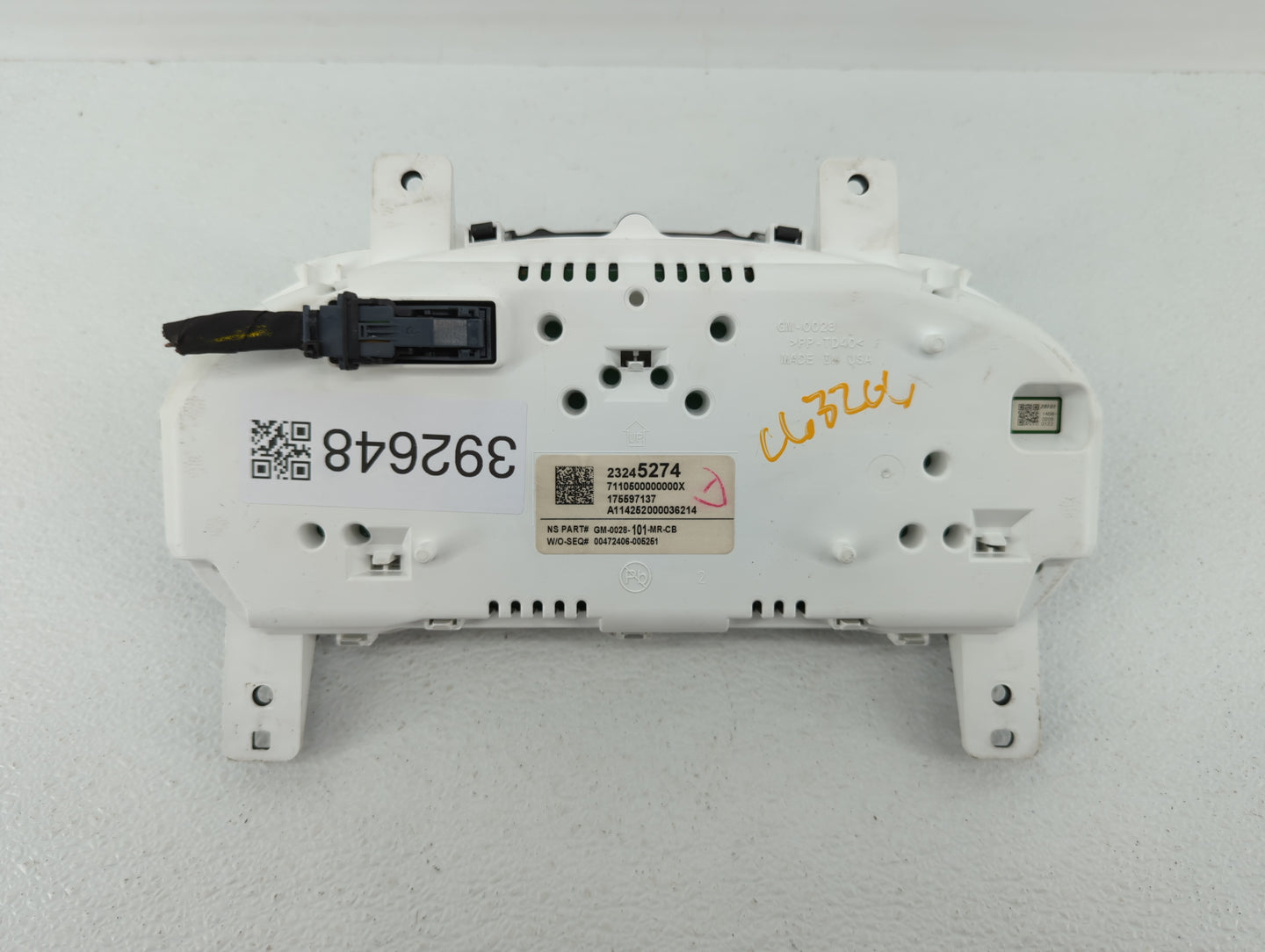 2015 Chevrolet Impala Instrument Cluster Speedometer Gauges P/N:23245274 23251507, 23251509 Fits OEM Used Auto Parts - Oemus