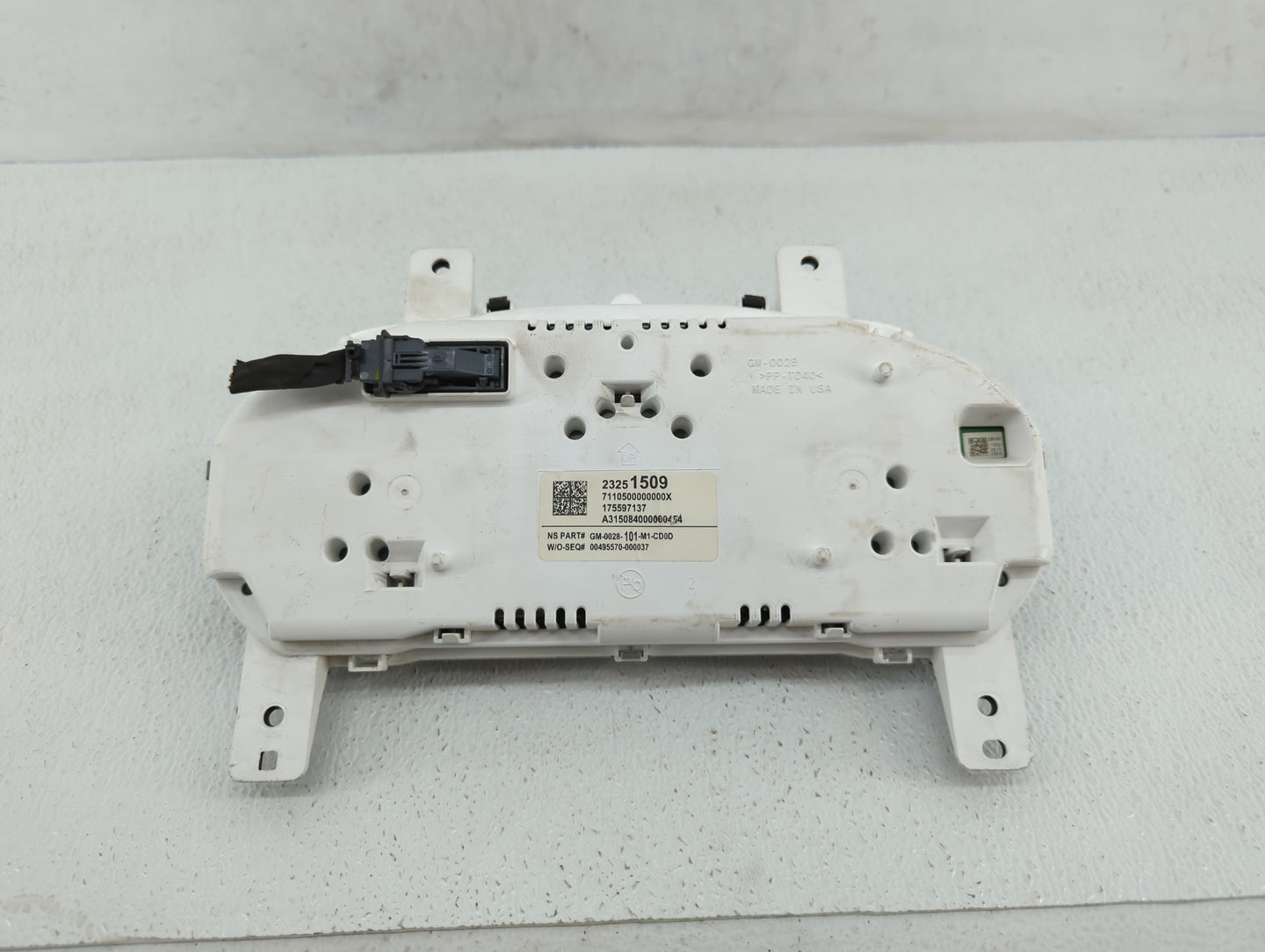 2015 Chevrolet Impala Instrument Cluster Speedometer Gauges P/N:23245274 23251507, 23251509 Fits OEM Used Auto Parts - Oemus