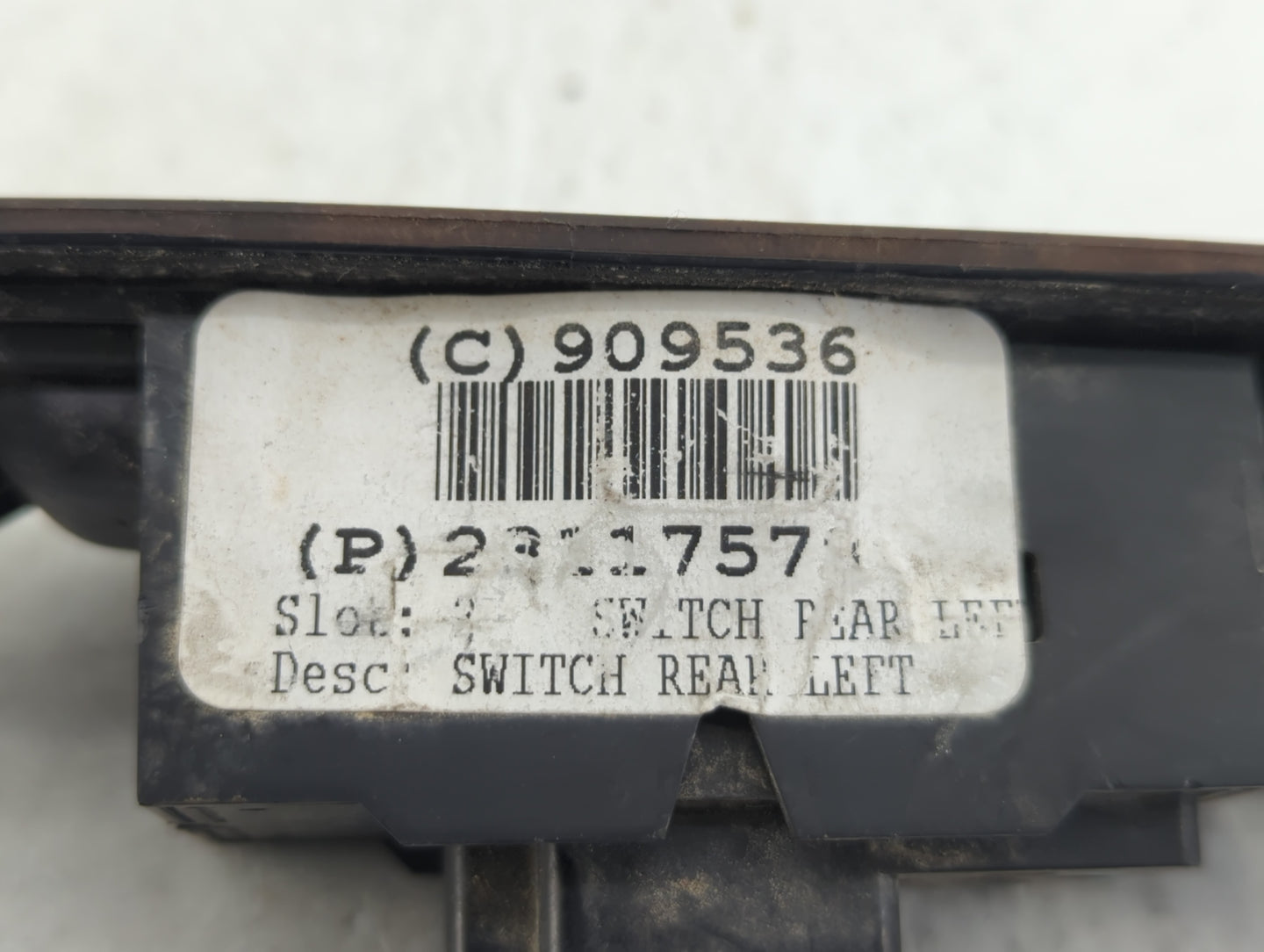 2014-2020 Chevrolet Impala Master Power Window Switch Replacement Driver Side Left P/N:2311757 Fits OEM Used Auto Parts - Oe