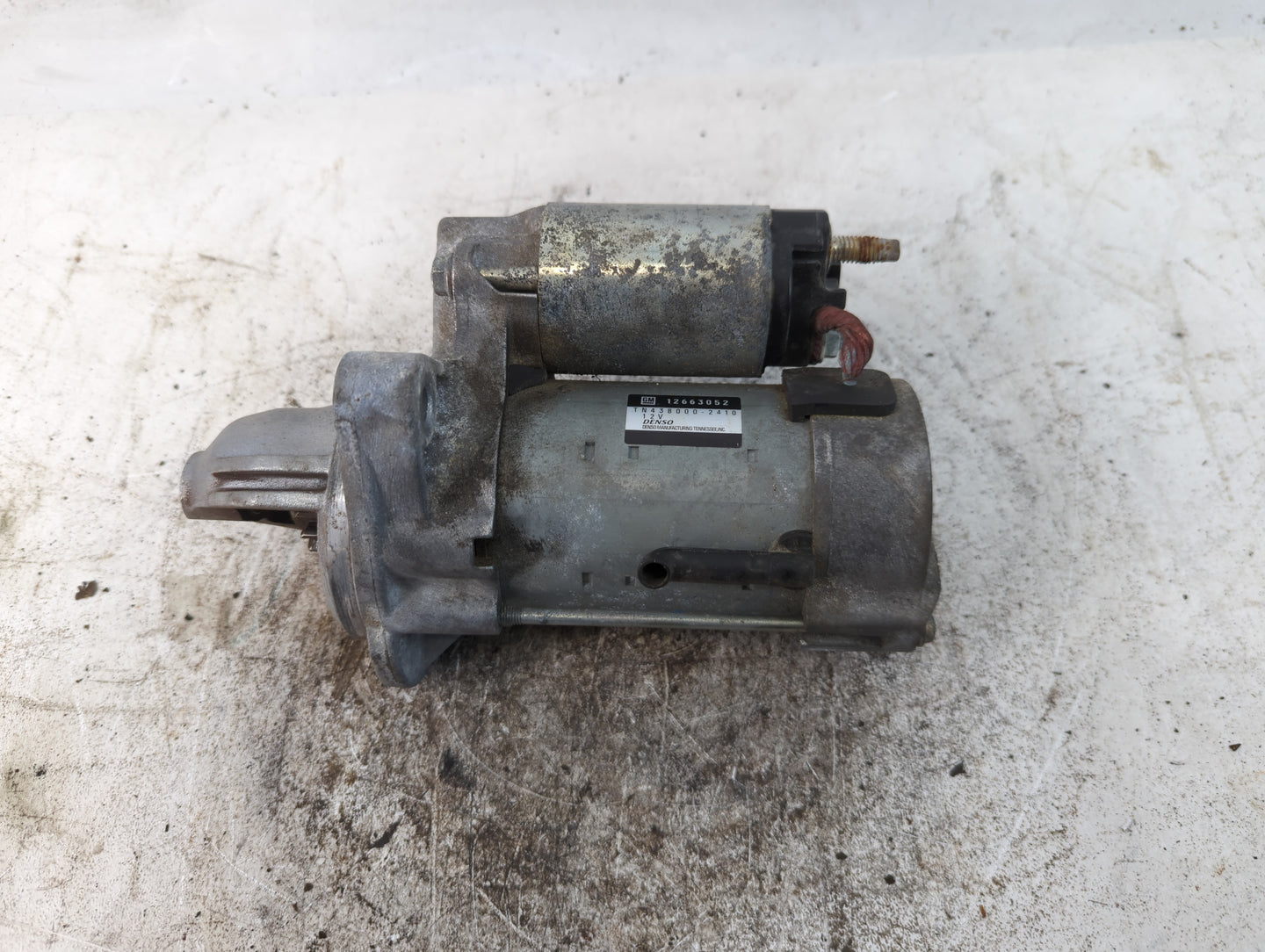 2015-2019 Chevrolet Impala Car Starter Motor Solenoid OEM P/N:TN438000-2410 12663052 Fits Fits 2015 2016 2017 2018 2019 2020