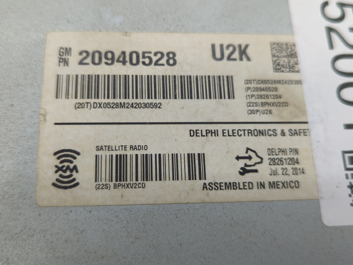 Chevrolet Impala Limited Am Fm Cd Player Radio Receiver 452001 - Oemusedautoparts1.com