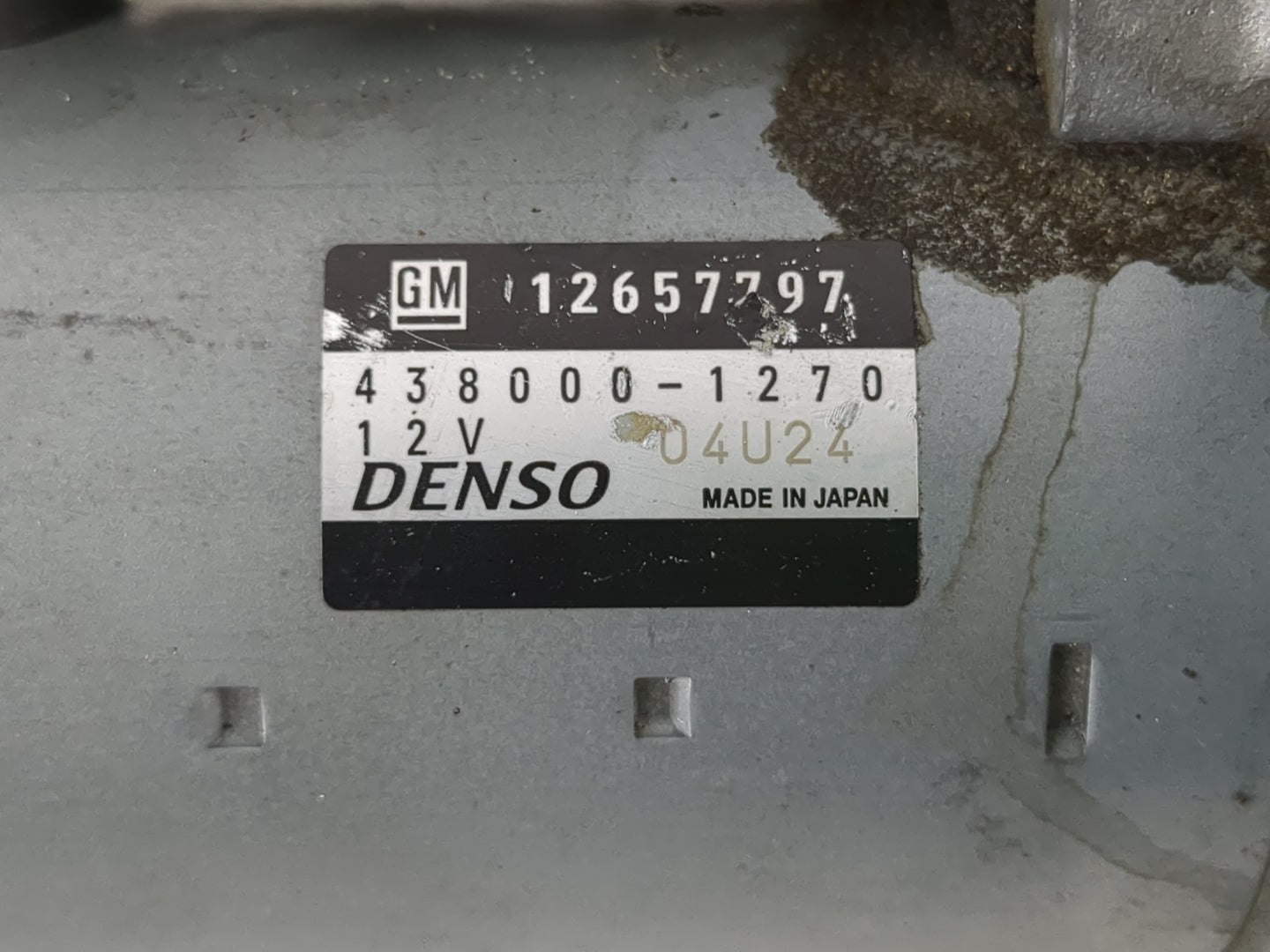 2015-2016 Chevrolet Malibu Car Starter Motor Solenoid OEM P/N:438000-1270 12657797 Fits Fits 2015 2016 2017 2018 2019 2020 2