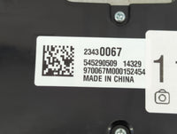 2014-2016 Chevrolet Malibu Radio AM FM Cd Player Receiver Replacement P/N:23430067 Fits Fits 2014 2015 2016 OEM Used Auto Pa