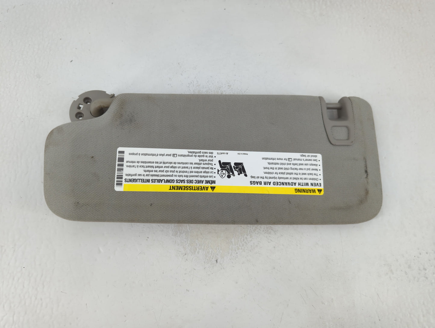 2013-2016 Chevrolet Malibu Sun Visor Shade Replacement Passenger Right Mirror Fits Fits 2013 2014 2015 2016 OEM Used Auto Pa