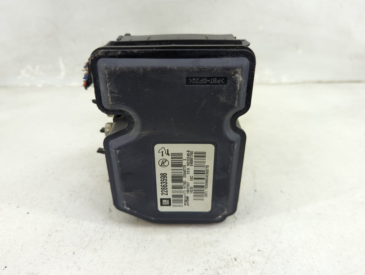 2013-2016 Chevrolet Malibu Anti-Lock Brake ABS Pump Module Actuator OEM P/N:22863598 23540770 Fits Fits 2012 2013 2014 2015 