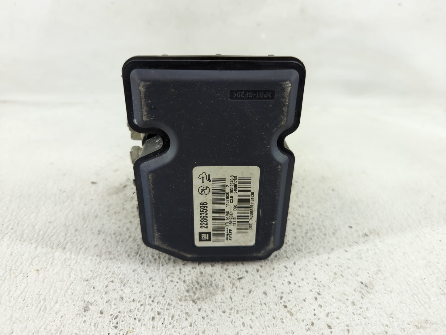 2013-2016 Chevrolet Malibu ABS Pump Control Module Replacement P/N:22863598 Fits Fits 2012 2013 2014 2015 2016 OEM Used Auto