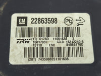 2013-2016 Chevrolet Malibu ABS Pump Control Module Replacement P/N:22863598 Fits Fits 2012 2013 2014 2015 2016 OEM Used Auto