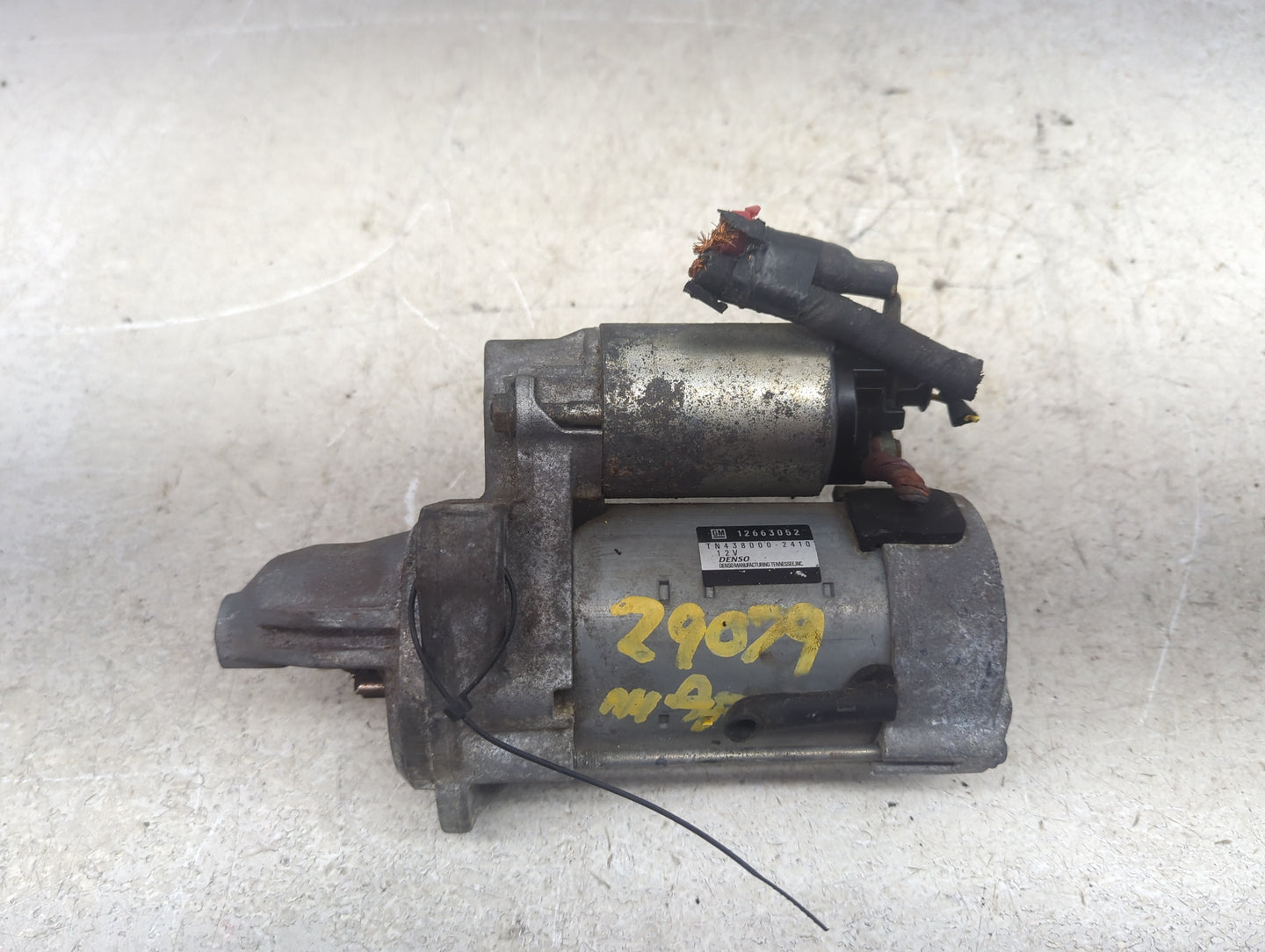2015-2016 Chevrolet Malibu Car Starter Motor Solenoid OEM Fits Fits 2015 2016 2017 2018 2019 2020 2021 OEM Used Auto Parts -
