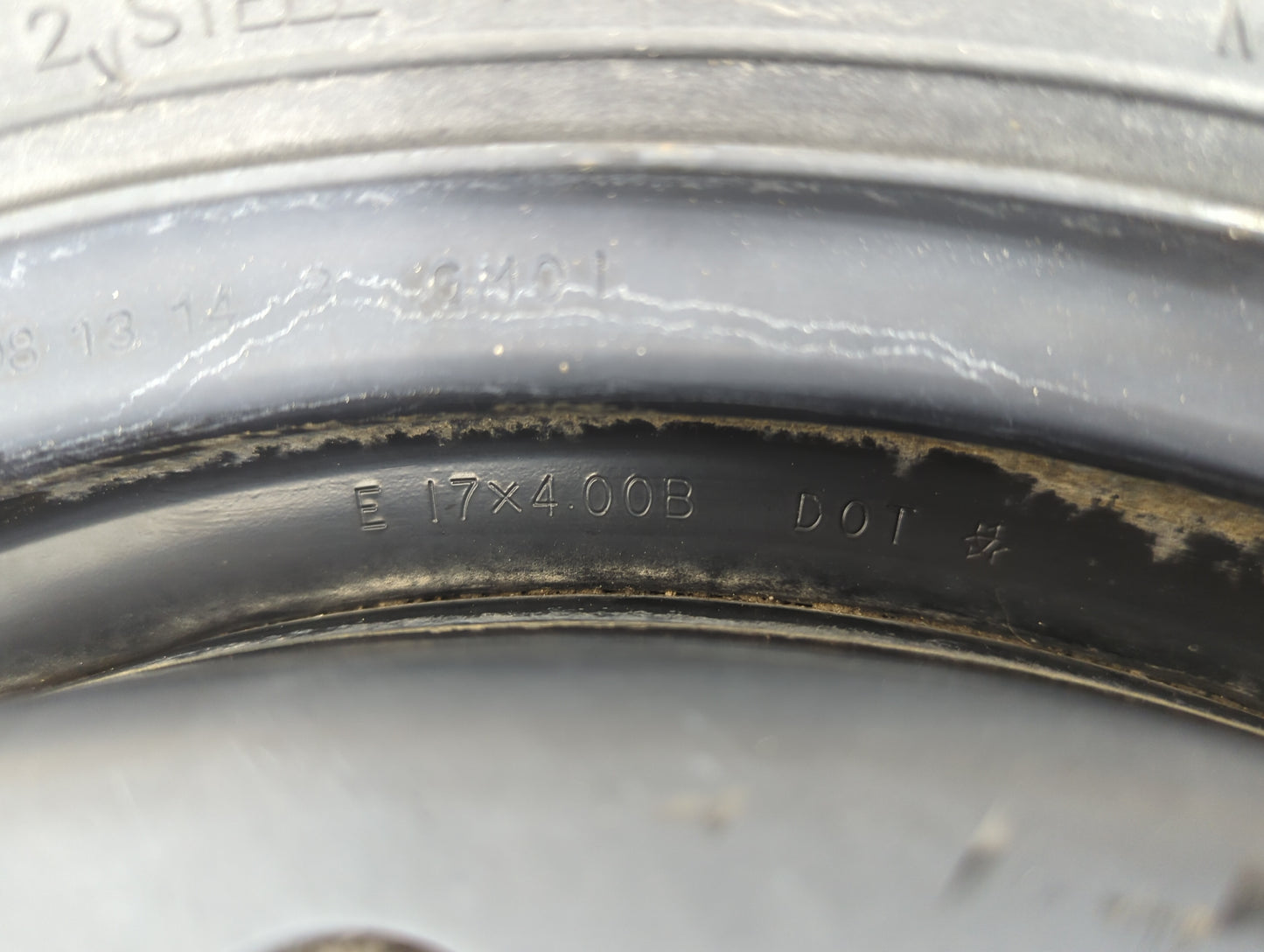 2013-2016 Chevrolet Malibu Spare Donut Tire Wheel Rim Oem 1212695 - Oemusedautoparts1.com
