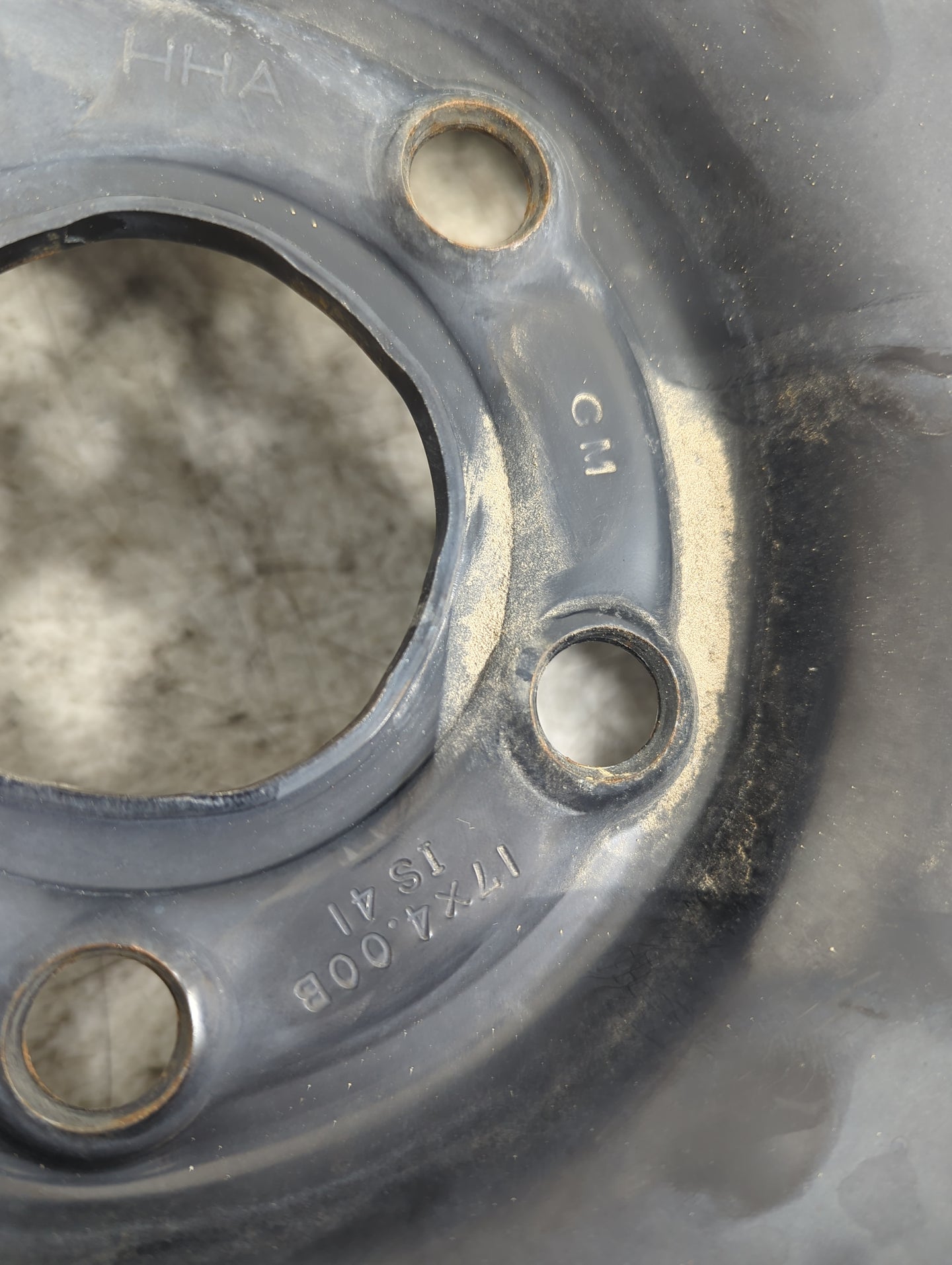 2013-2016 Chevrolet Malibu Spare Donut Tire Wheel Rim Oem 1212695 - Oemusedautoparts1.com