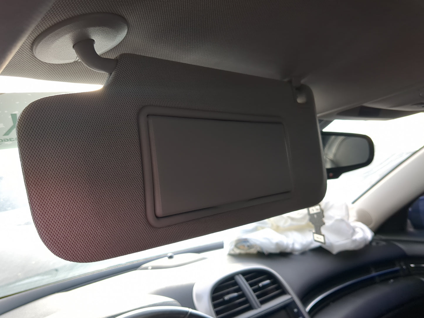 2013-2016 Chevrolet Malibu Sun Visor Shade Replacement Driver Left Mirror Fits Fits 2013 2014 2015 2016 OEM Used Auto Parts 