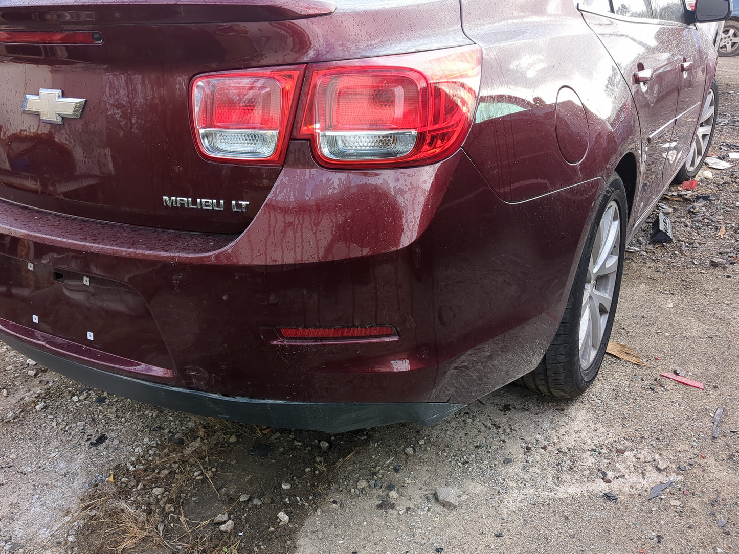 2013-2016 Chevrolet Malibu Rear Bumper Assembly Oem - Oemusedautoparts1.com