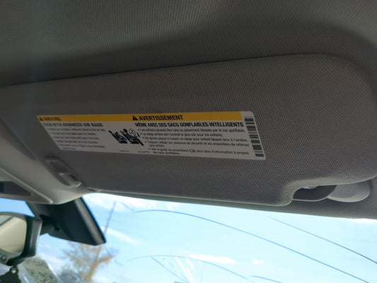 2013-2016 Chevrolet Malibu Sun Visor Shade Replacement Passenger Right Mirror Fits Fits 2013 2014 2015 2016 OEM Used Auto Pa