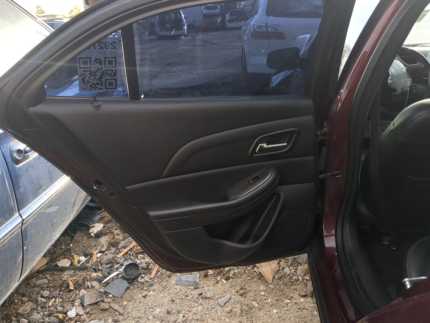 2013-2016 Chevrolet Malibu Driver Rear Door Oem 1213322 - Oemusedautoparts1.com
