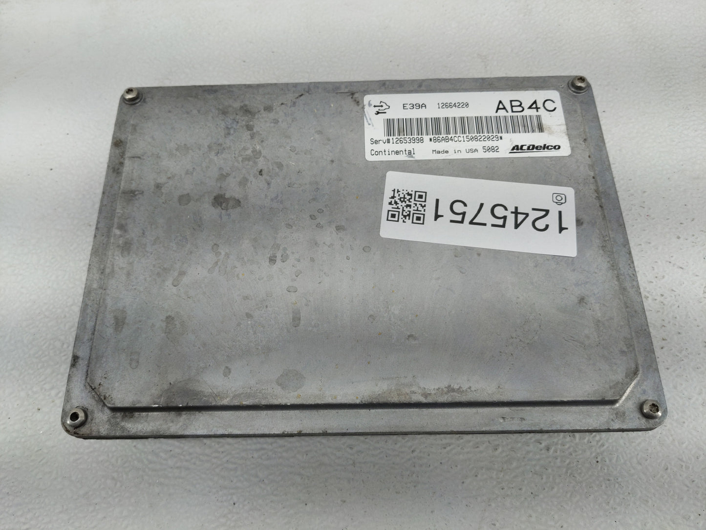 2013-2016 Chevrolet Malibu PCM Engine Control Computer ECU ECM PCU OEM P/N:12664220 12655476 Fits Fits 2013 2014 2015 2016 O