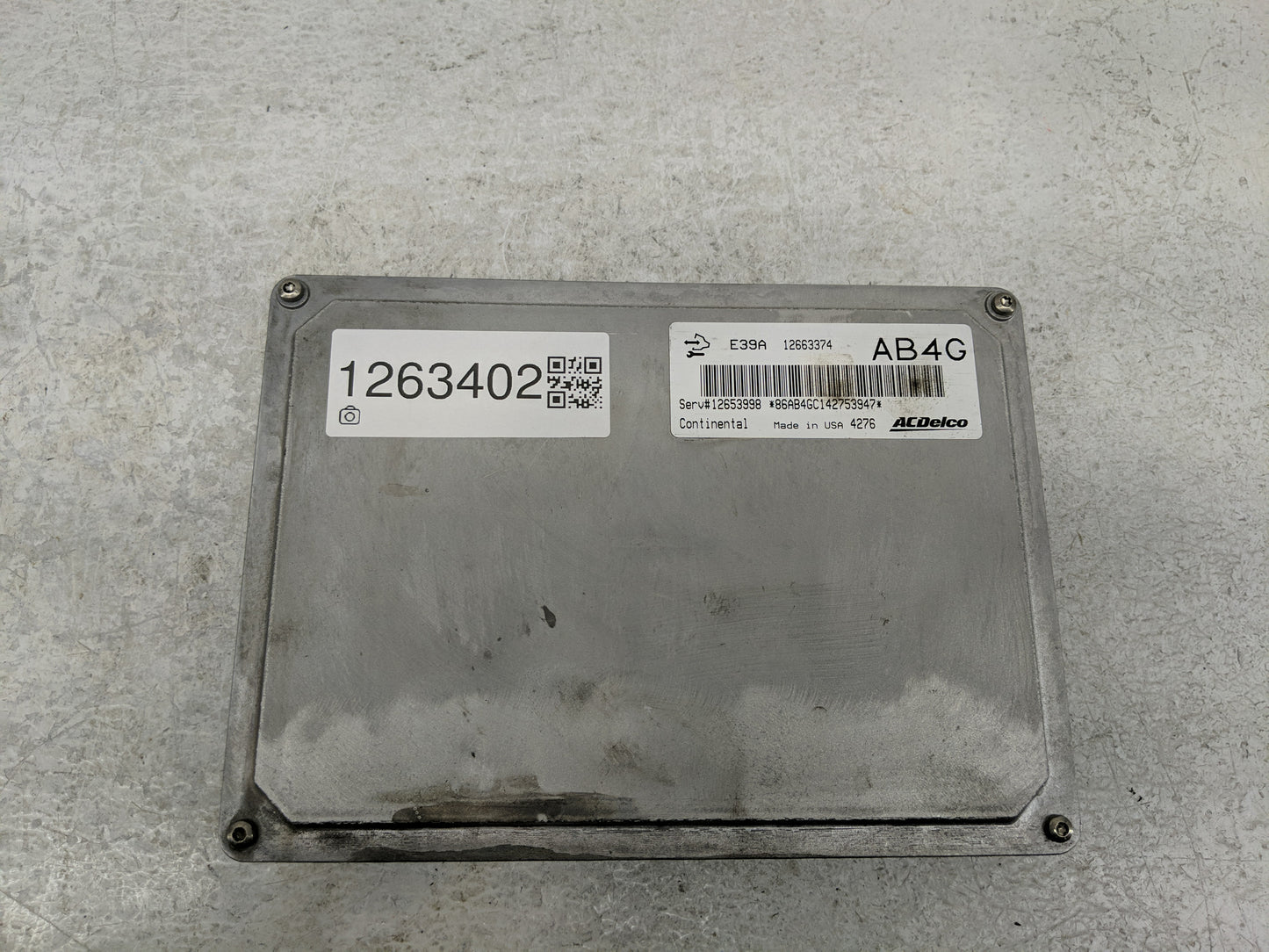 2013-2016 Chevrolet Malibu PCM Engine Control Computer ECU ECM PCU OEM P/N:12654752 12655007 Fits Fits 2013 2014 2015 2016 O
