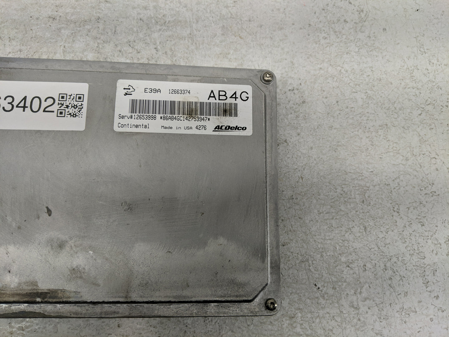 2013-2016 Chevrolet Malibu PCM Engine Control Computer ECU ECM PCU OEM P/N:12654752 12655007 Fits Fits 2013 2014 2015 2016 O