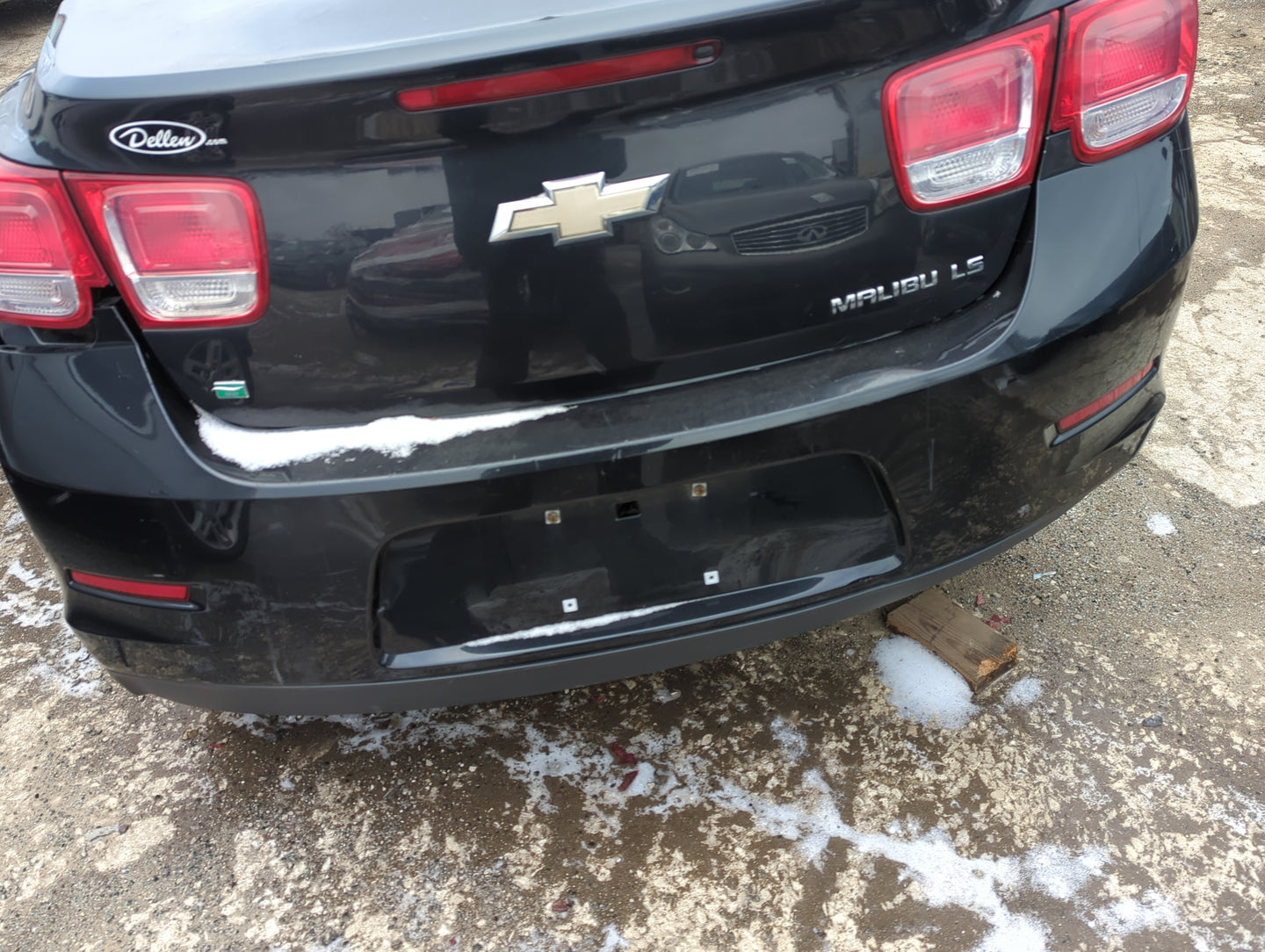 2013-2016 Chevrolet Malibu Rear Bumper Assembly Oem - Oemusedautoparts1.com