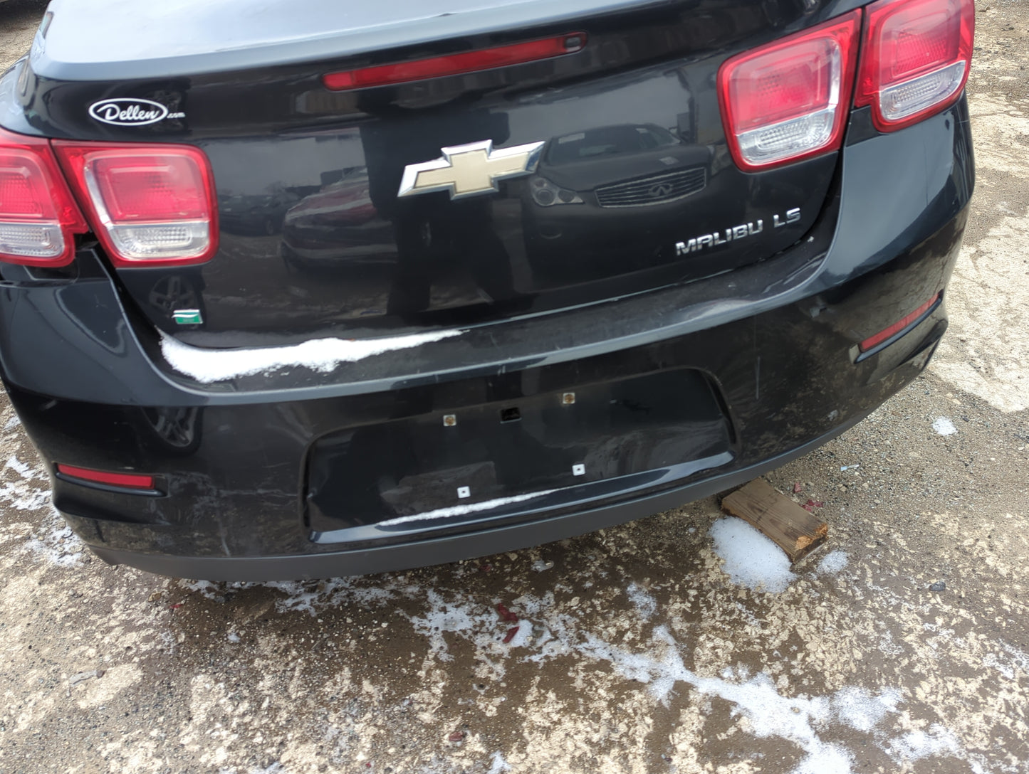 2013-2016 Chevrolet Malibu Rear Bumper Assembly Oem - Oemusedautoparts1.com