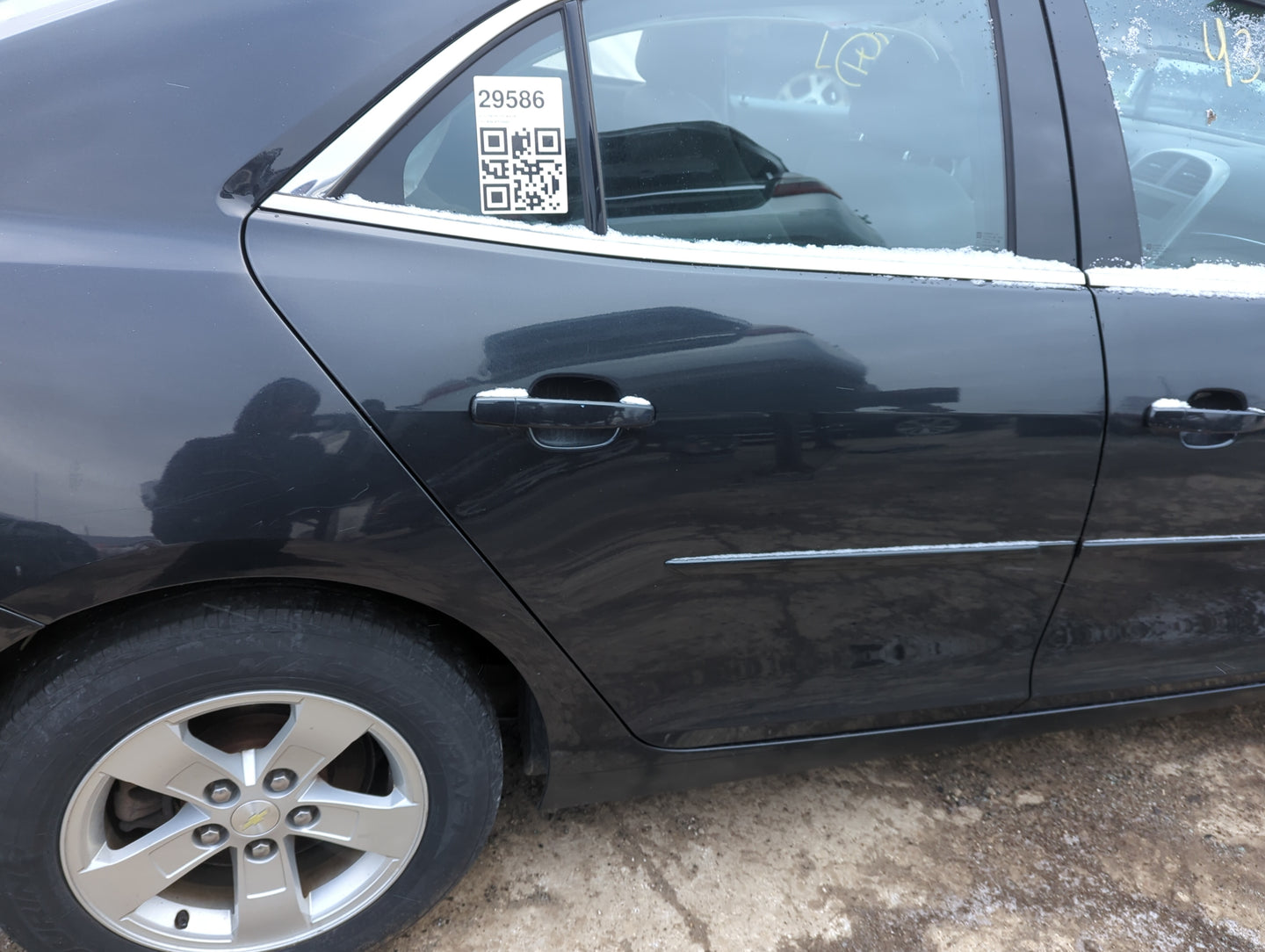 2013-2016 Chevrolet Malibu Passenger Rear Door Oem - Oemusedautoparts1.com