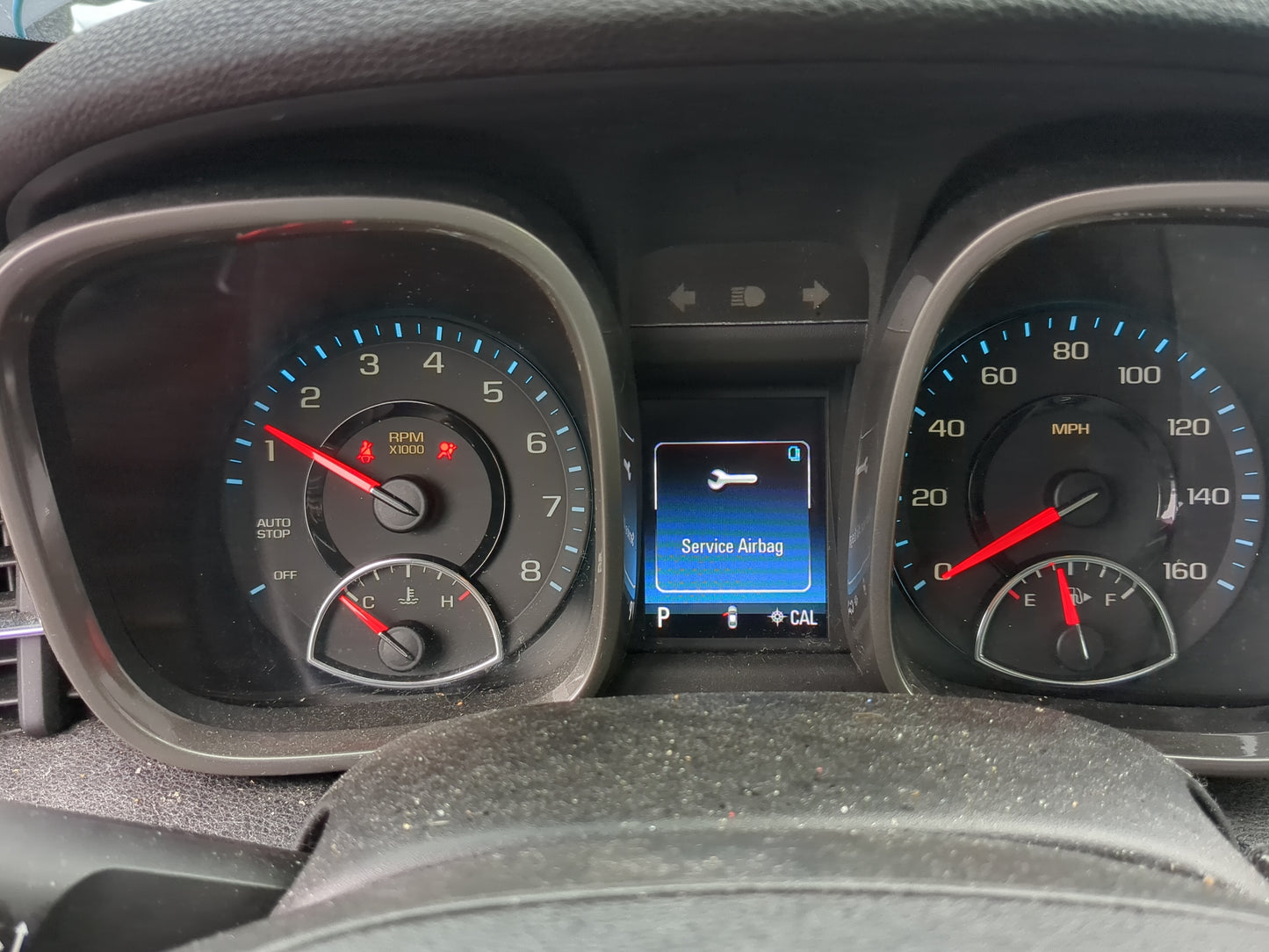 2014-2015 Chevrolet Malibu Instrument Cluster Speedometer Gauges Fits Fits 2014 2015 OEM Used Auto Parts - Oemusedautoparts1