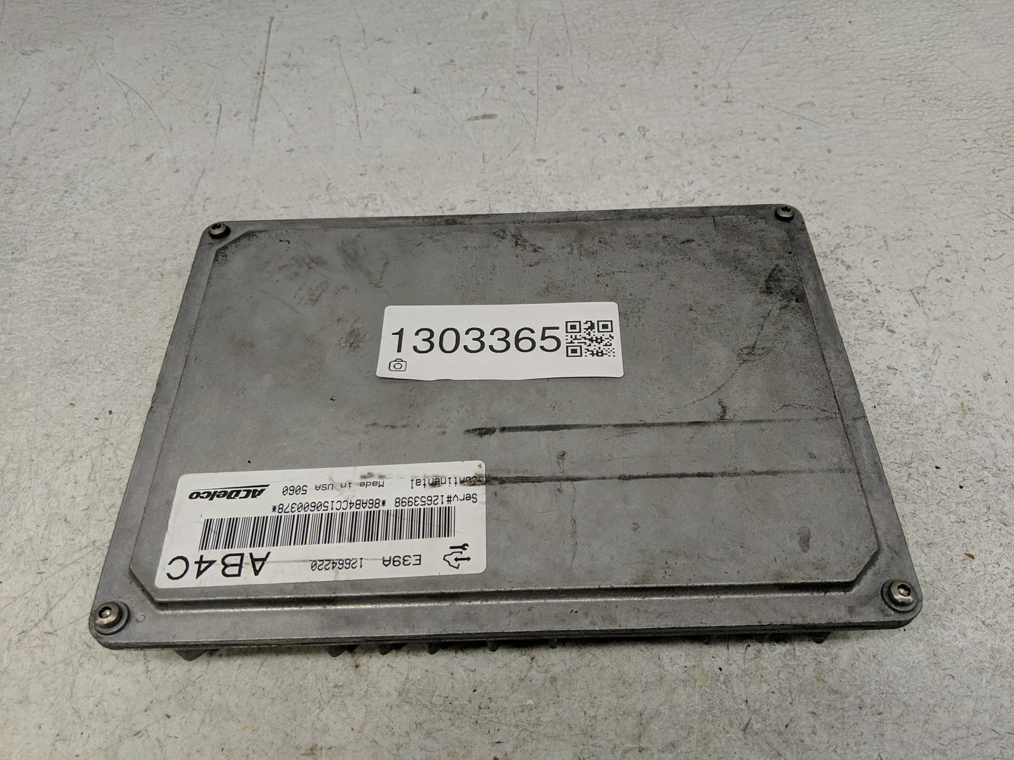 2015 Chevrolet Malibu PCM Engine Control Computer ECU ECM PCU OEM P/N:12664220 Fits OEM Used Auto Parts - Oemusedautoparts1.