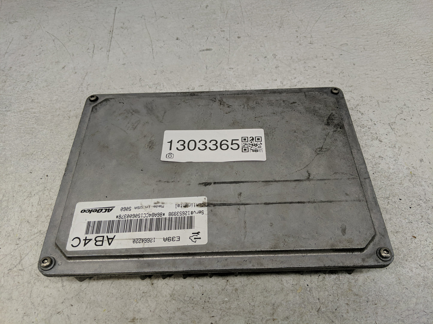 2015 Chevrolet Malibu PCM Engine Control Computer ECU ECM PCU OEM P/N:12664220 Fits OEM Used Auto Parts - Oemusedautoparts1.
