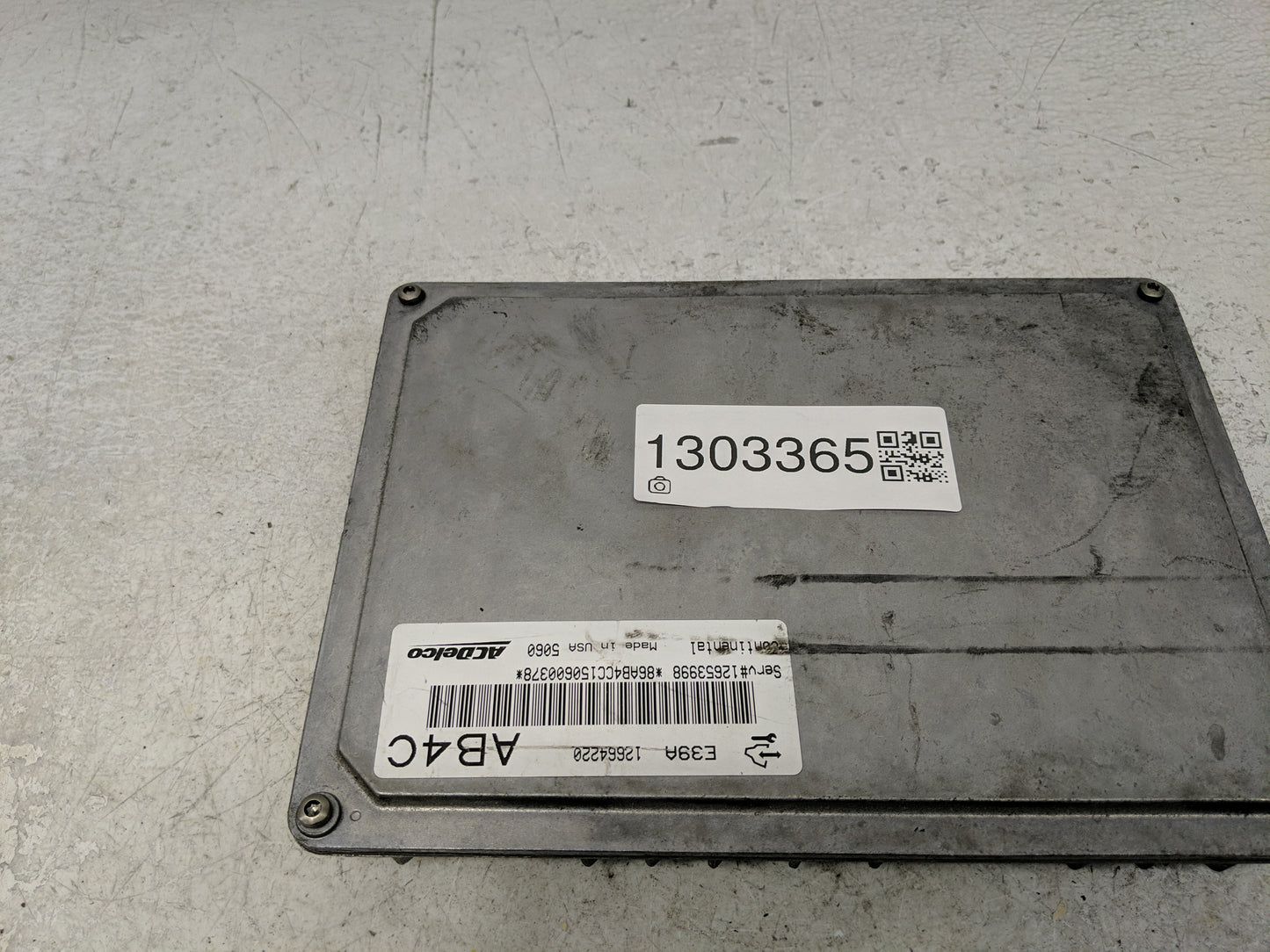 2015 Chevrolet Malibu PCM Engine Control Computer ECU ECM PCU OEM P/N:12664220 Fits OEM Used Auto Parts - Oemusedautoparts1.
