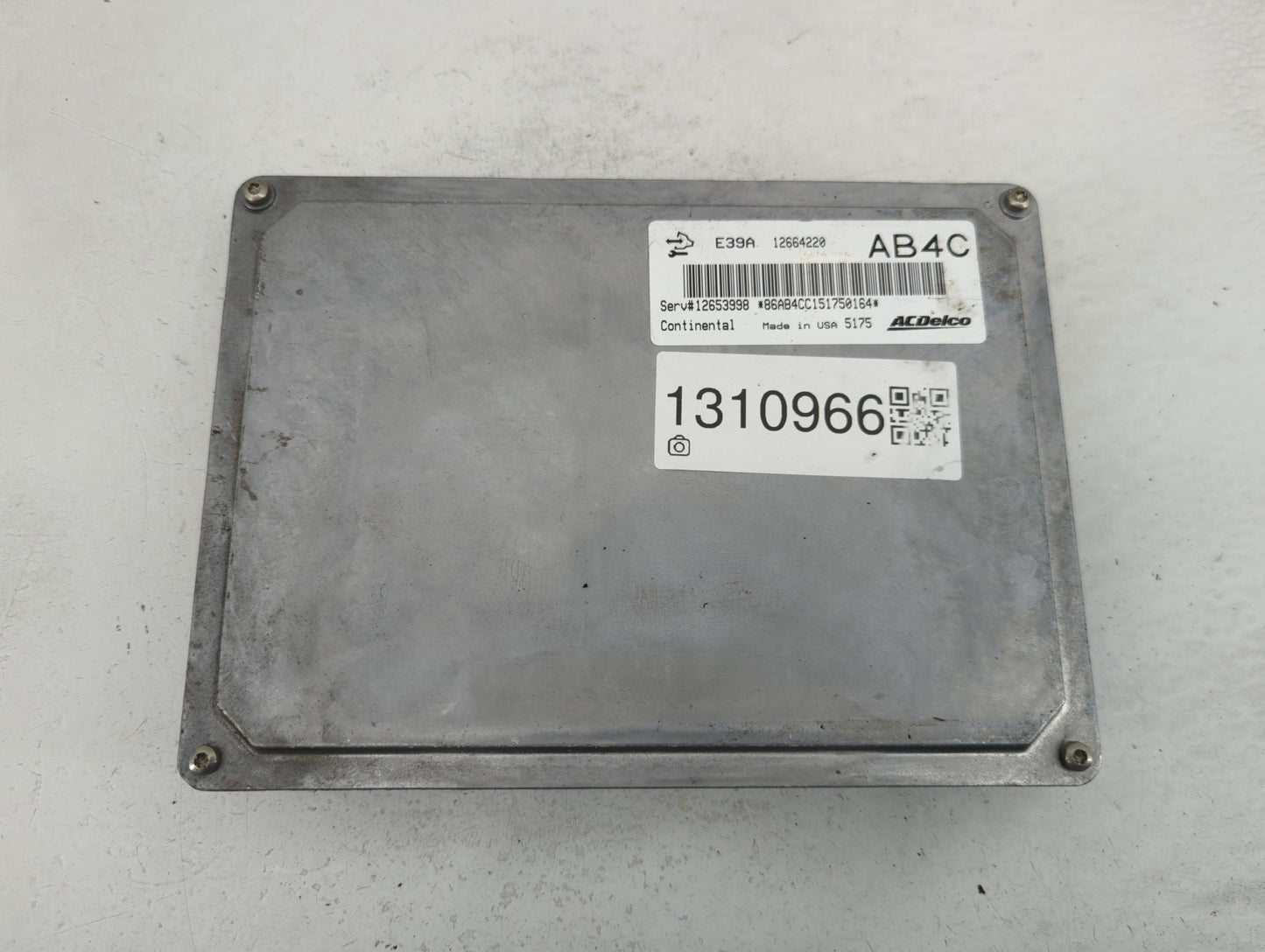 2013-2016 Chevrolet Malibu PCM Engine Control Computer ECU ECM PCU OEM P/N:12664220 Fits Fits 2013 2014 2015 2016 OEM Used A