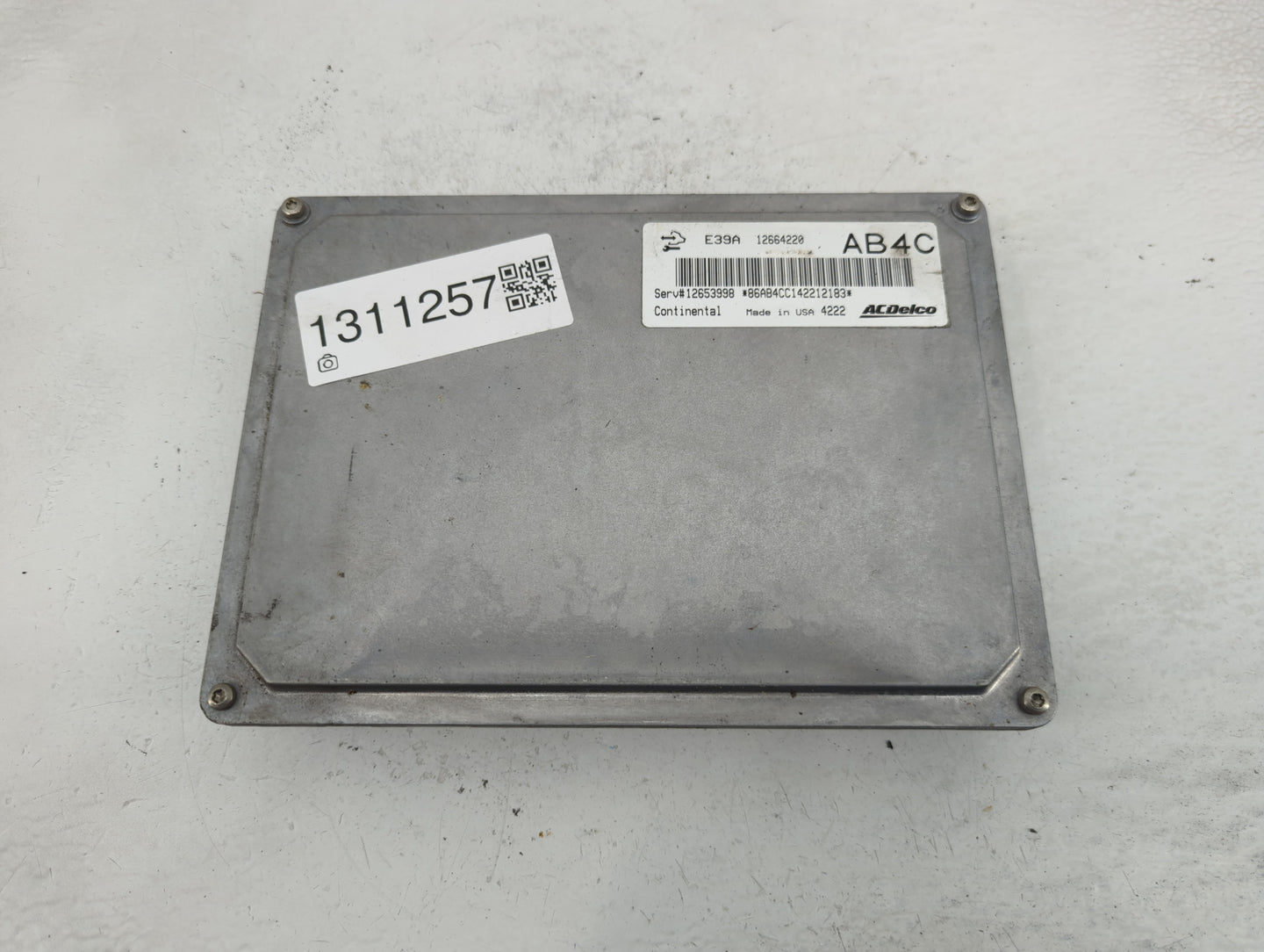 2013-2016 Chevrolet Malibu PCM Engine Control Computer ECU ECM PCU OEM P/N:12664220 Fits Fits 2013 2014 2015 2016 OEM Used A