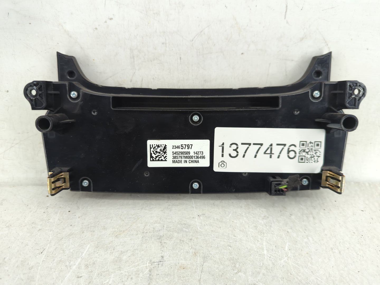 2014-2016 Chevrolet Malibu Climate Control Module Temperature AC/Heater Replacement P/N:545290509 23465797 Fits OEM Used Aut