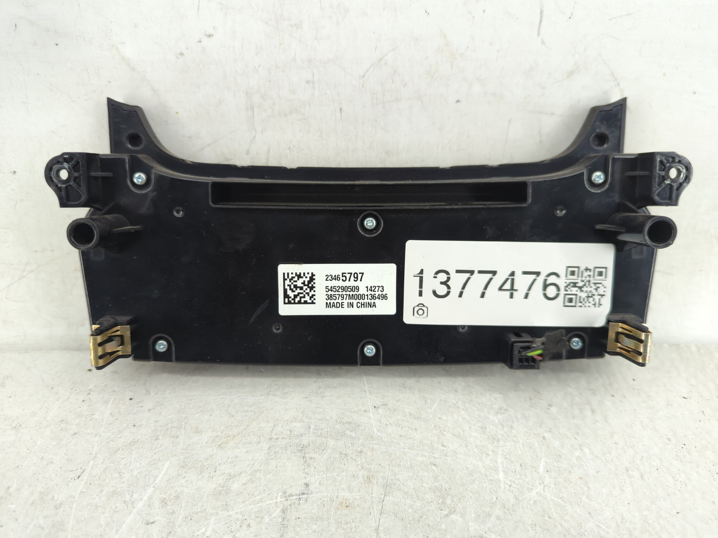 2014-2016 Chevrolet Malibu Climate Control Module Temperature AC/Heater Replacement P/N:545290509 23465797 Fits OEM Used Aut