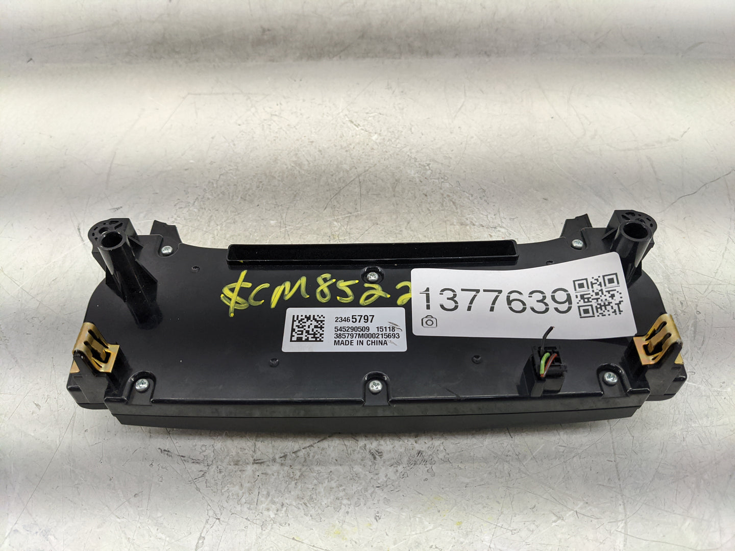 2014-2016 Chevrolet Malibu Climate Control Module Temperature AC/Heater Replacement P/N:23465797 Fits Fits 2014 2015 2016 OE