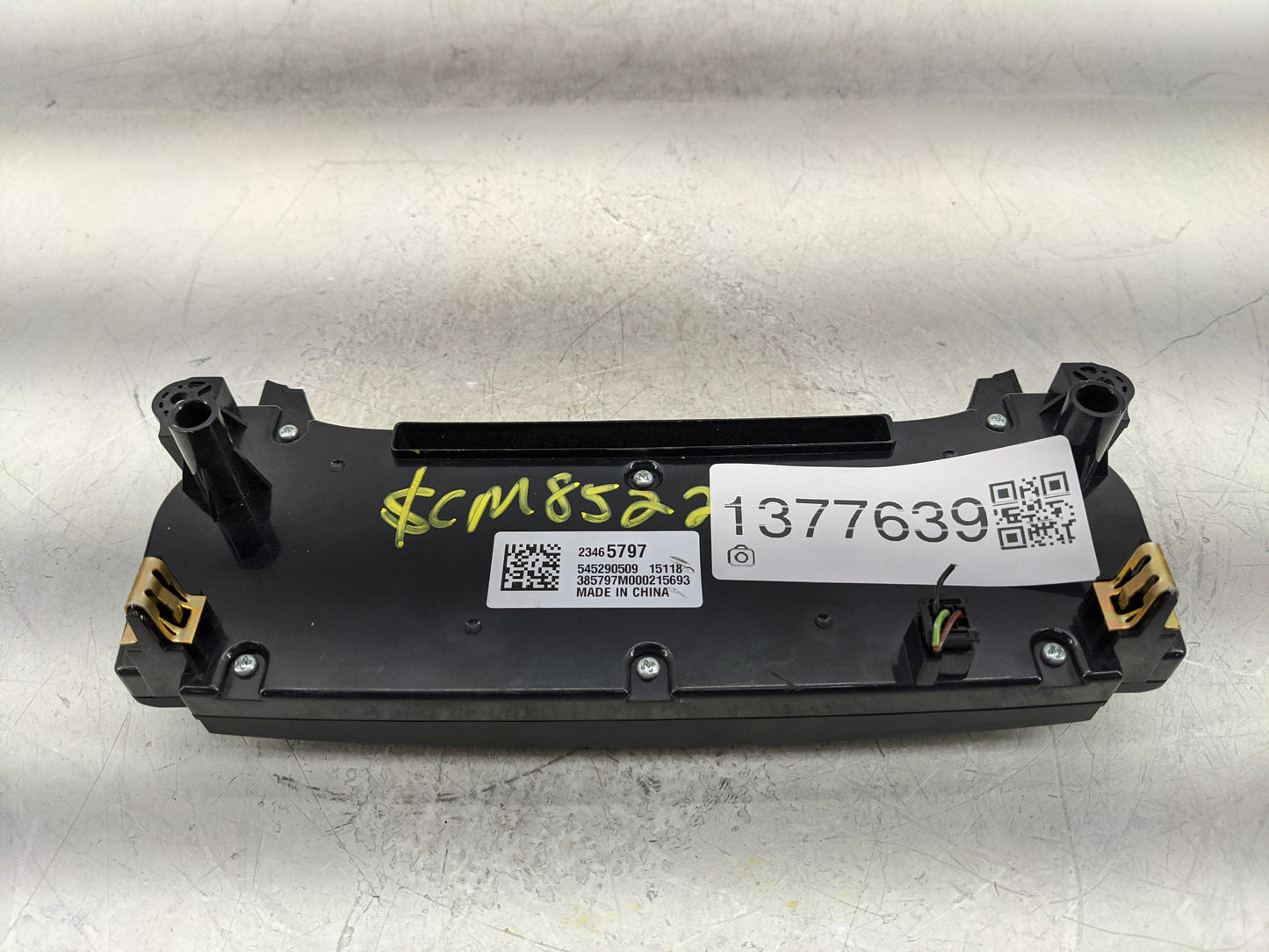 2014-2016 Chevrolet Malibu Climate Control Module Temperature AC/Heater Replacement P/N:23465797 Fits Fits 2014 2015 2016 OE