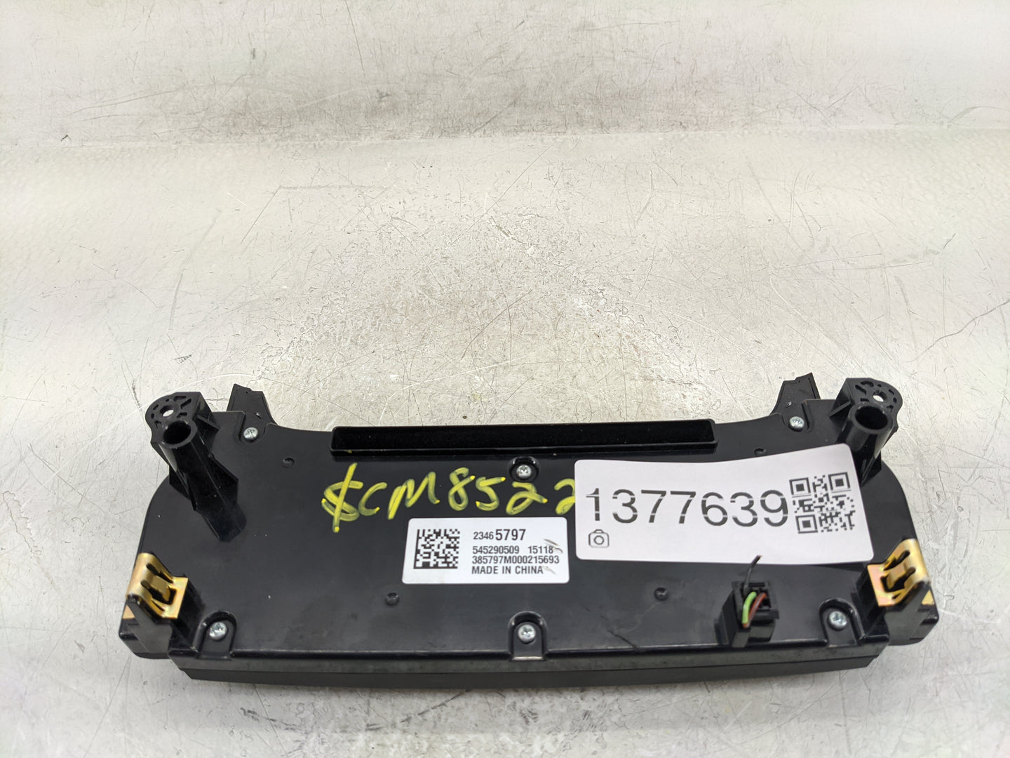 2014-2016 Chevrolet Malibu Climate Control Module Temperature AC/Heater Replacement P/N:23465797 Fits Fits 2014 2015 2016 OE