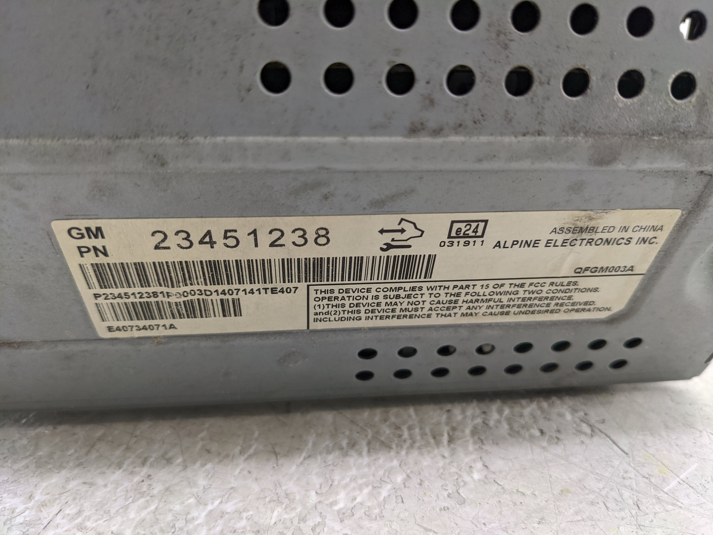 2013-2016 Chevrolet Malibu Information Display Screen - Oemusedautoparts1.com