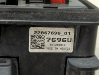 2014-2015 Chevrolet Malibu Fusebox Fuse Box Panel Relay Module P/N:22867696 Fits Fits 2014 2015 OEM Used Auto Parts - Oemuse