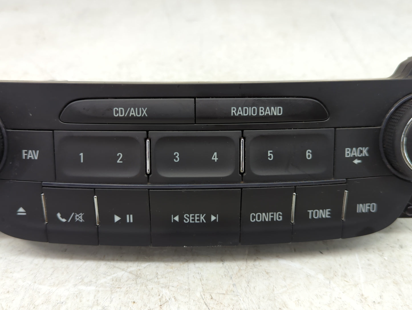 2014-2016 Chevrolet Malibu Radio AM FM Cd Player Receiver Replacement P/N:23430066 Fits Fits 2014 2015 2016 OEM Used Auto Pa