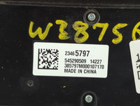 2014-2016 Chevrolet Malibu Climate Control Module Temperature AC/Heater Replacement P/N:23465797 Fits Fits 2014 2015 2016 OE