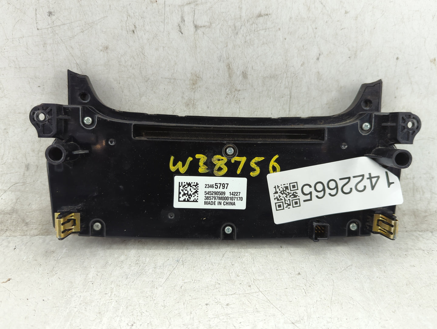 2014-2016 Chevrolet Malibu Climate Control Module Temperature AC/Heater Replacement P/N:23465797 Fits Fits 2014 2015 2016 OE