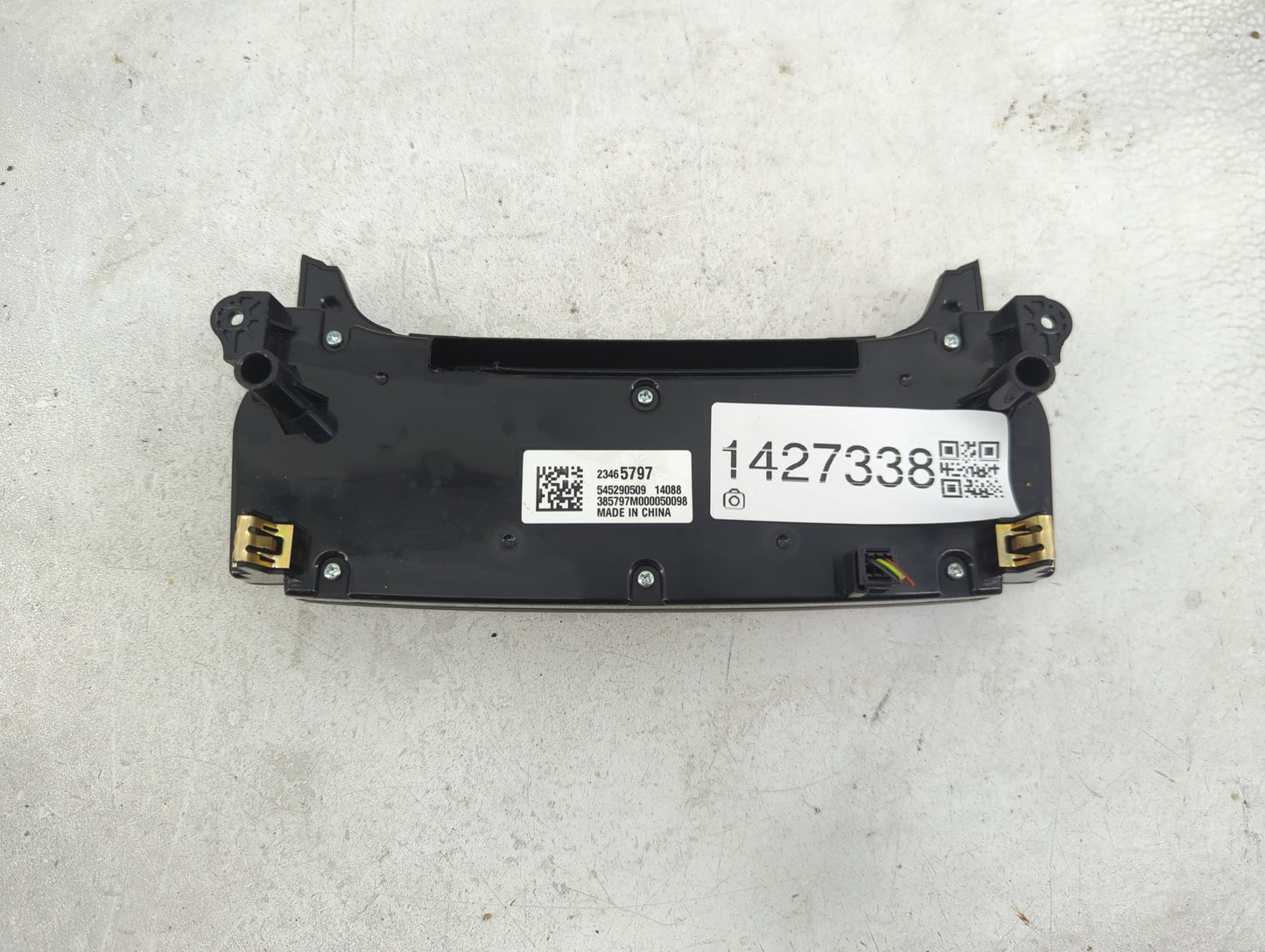 2014-2016 Chevrolet Malibu Climate Control Module Temperature AC/Heater Replacement P/N:23465797 Fits Fits 2014 2015 2016 OE