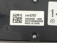 2014-2016 Chevrolet Malibu Climate Control Module Temperature AC/Heater Replacement P/N:23465797 Fits Fits 2014 2015 2016 OE