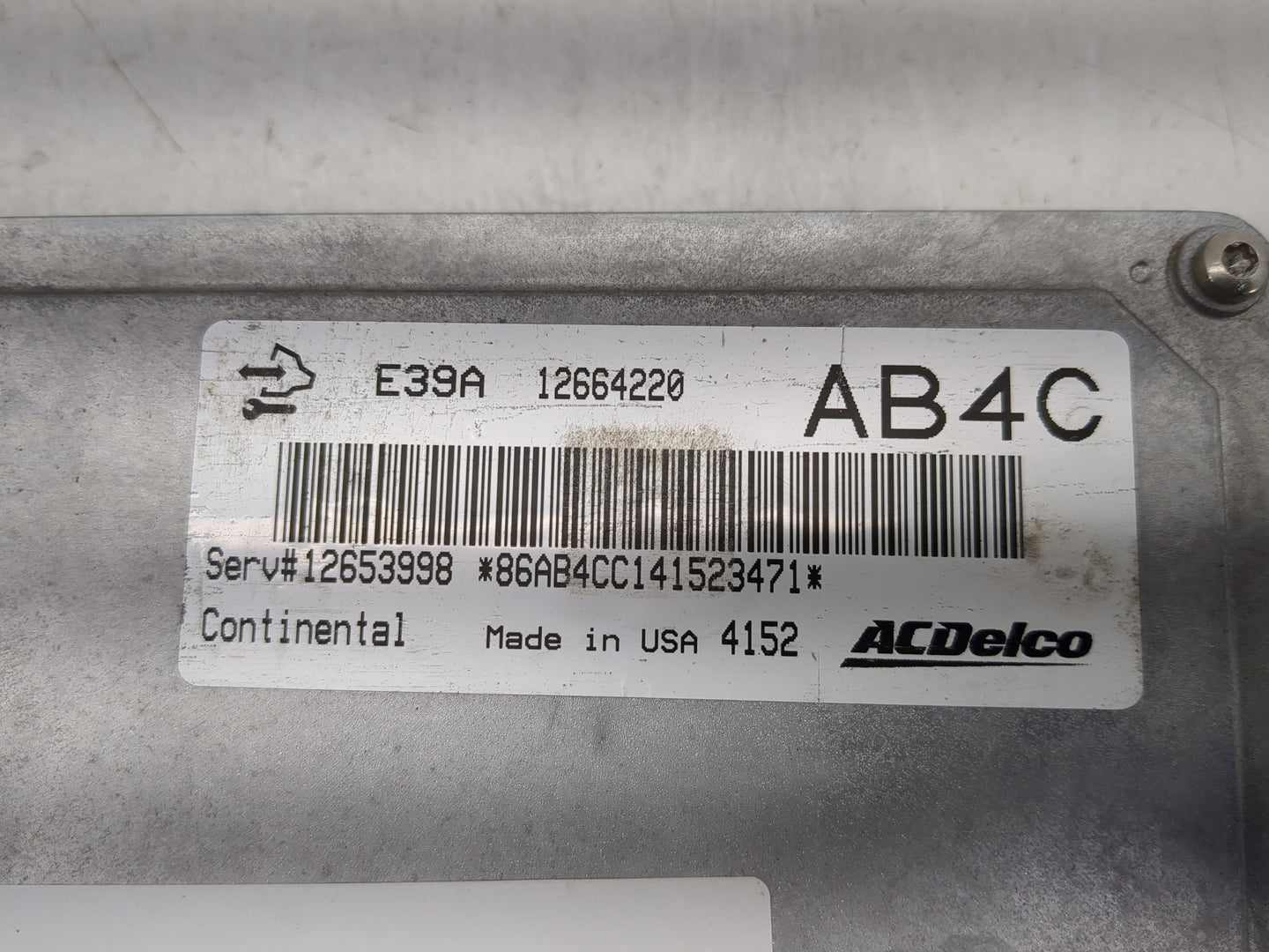 2013-2016 Chevrolet Malibu PCM Engine Control Computer ECU ECM PCU OEM P/N:12664220 12653998 Fits Fits 2013 2014 2015 2016 O
