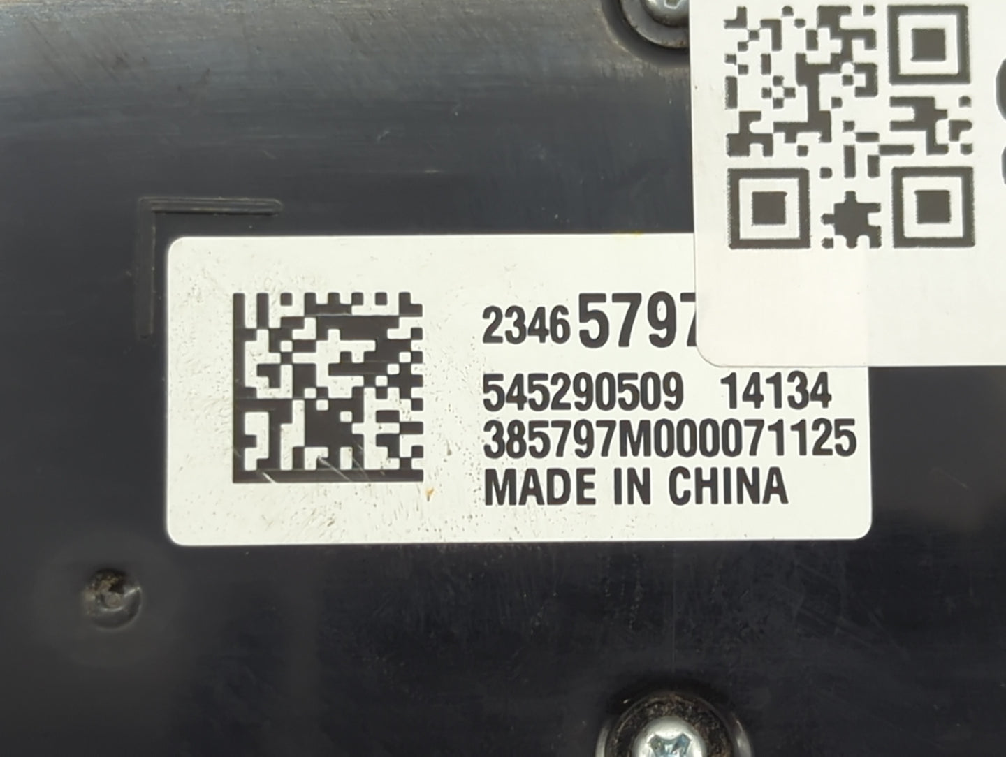 2014-2016 Chevrolet Malibu Climate Control Module Temperature AC/Heater Replacement P/N:23465797 545290509 Fits OEM Used Aut