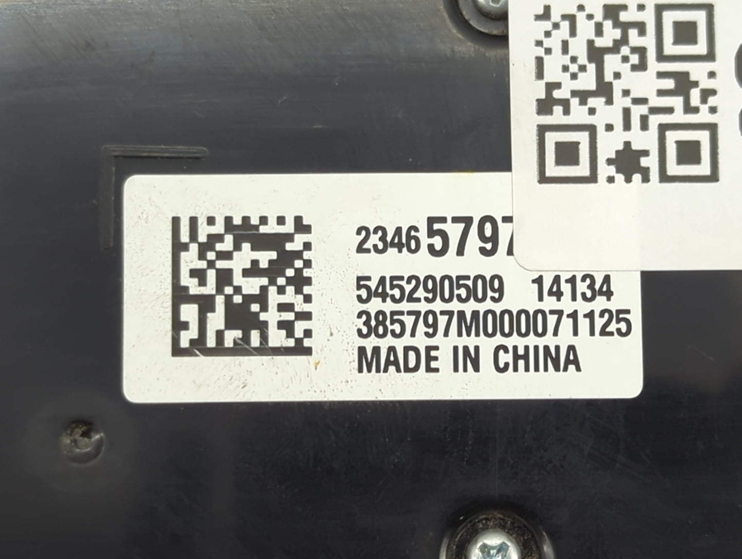 2014-2016 Chevrolet Malibu Climate Control Module Temperature AC/Heater Replacement P/N:23465797 545290509 Fits OEM Used Aut