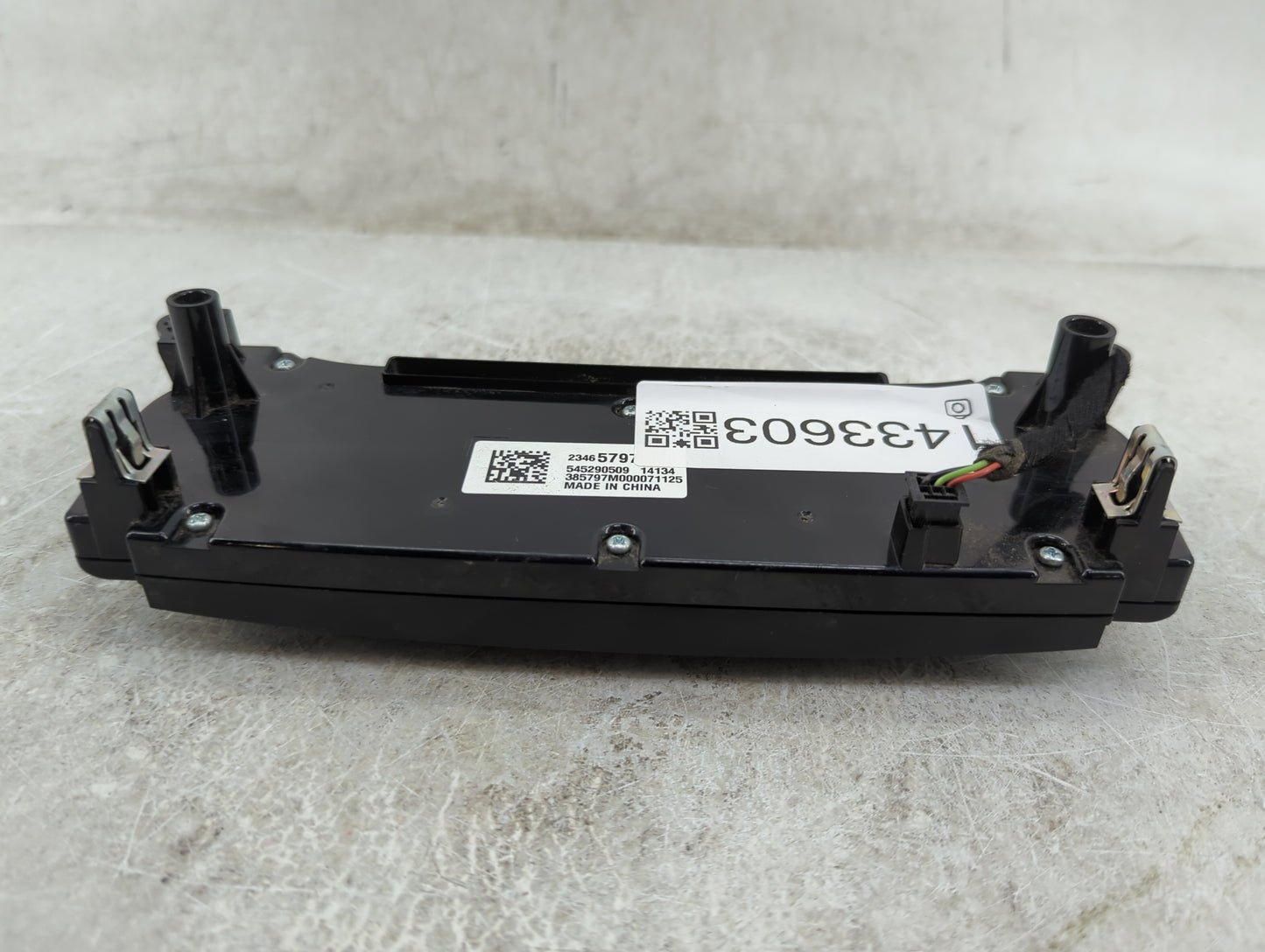 2014-2016 Chevrolet Malibu Climate Control Module Temperature AC/Heater Replacement P/N:23465797 545290509 Fits OEM Used Aut