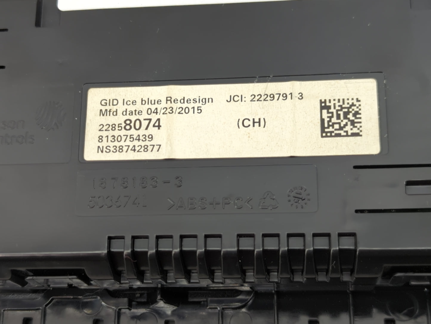 2014-2016 Chevrolet Malibu Information Display Screen Black - Oemusedautoparts1.com