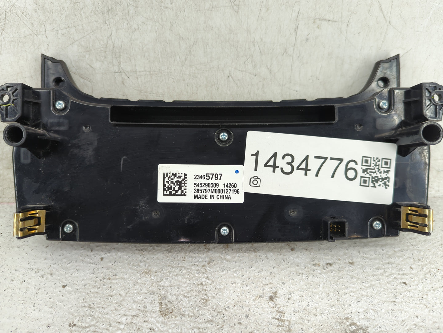 2014-2016 Chevrolet Malibu Climate Control Module Temperature AC/Heater Replacement P/N:23465797 545290509 Fits OEM Used Aut