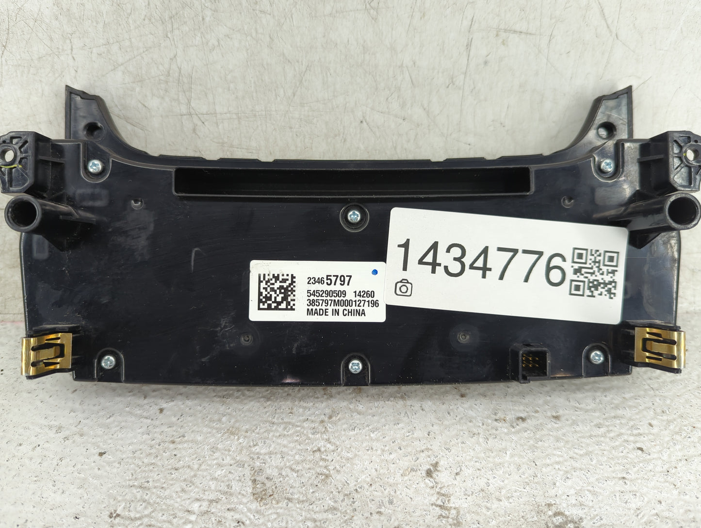 2014-2016 Chevrolet Malibu Climate Control Module Temperature AC/Heater Replacement P/N:23465797 545290509 Fits OEM Used Aut