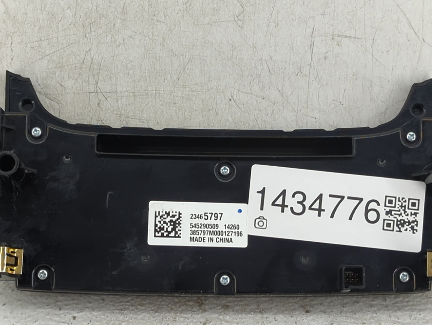 2014-2016 Chevrolet Malibu Climate Control Module Temperature AC/Heater Replacement P/N:23465797 545290509 Fits OEM Used Aut